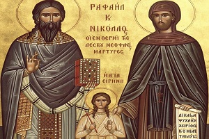 Ο Άγιος Ραφαήλ και το «ενωτικό» συλλείτουργο στην Αγία Σοφία - 12 Δεκεμβρίου 1452