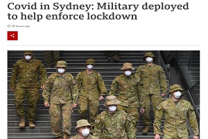 Αυστραλία: Ο στρατός θα συνδράμει στην επιτήρηση του εγκλεισμού! Η Δημοκρατία στα καλύτερά της!
