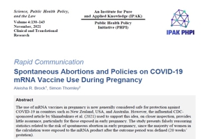 Ερευνητές ζητούν την παύση χορήγησης εμβολίων κατά της COVID-19 σε εγκύους και θηλάζουσες μητέρες