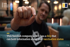 Σουηδική εταιρεία εμφυτεύει chip που περιέχει το υγειονομικό πιστοποιητικό