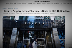 H Pfizer εξαγόρασε εταιρεία φαρμάκων για αυτοάνοσα νοσήματα πληρώνοντας στο διπλό την αξία της!