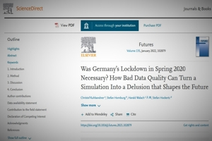 Νέα επιστημονική δημοσίευση αποδεικνύει την παραποίηση των δεδομένων στη Γερμανία για την επιβολή του εγκλεισμού