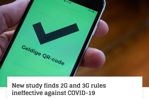 Νέα επιστημονική μελέτη στην Ολλανδία δείχνει ότι οι περιορισμοί 2G-3G είναι αναποτελεσματικοί έναντι της μετάδοσης του κορωνοϊού!