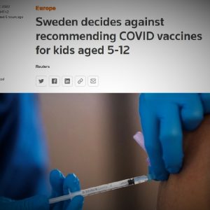 Σουηδία: Δεν συστήνει το εμβόλιο κατά του κορωνοϊού σε παιδιά 5-11 ετών