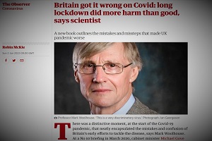Η Βρετανία έκανε λάθος στη διαχείριση του κορωνοϊού: Ο μακροχρόνιος εγκλεισμός έκανε περισσότερο κακό παρά καλό, λέει επιστήμονας.