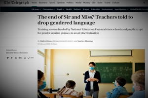 Ηνωμένο Βασίλειο: Τέλος στις προσφωνήσεις «Κύριε» και «Κυρία». Οι καθηγητές ανακοίνωσαν πως θα εγκαταλείψουν το λεξιλόγιο που αφορά το φύλο!