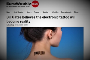 O Βill Gates παρουσιάζει το ηλεκτρονικό τατουάζ που καταργεί τα έξυπνα τηλέφωνα και τα μετρητά!