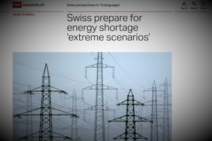Σενάριο τρόμου στην Ελβετία για  εξεγέρσεις, λεηλασίες και κοινωνική κατάρρευση λόγω της ενεργειακής κρίσης