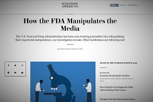 Πώς ο FDA χειραγωγεί τα ΜΜΕ