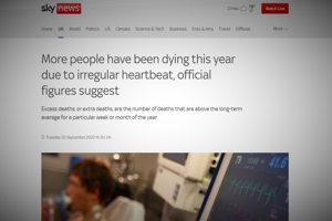 Περισσότεροι άνθρωποι έχουν πεθάνει φέτος λόγω ακανόνιστου καρδιακού παλμού, σύμφωνα με επίσημα στοιχεία