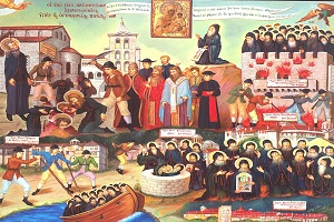 Οι Ζωγραφίτες Οσιομάρτυρες και η Παναγία του «Χαίροβο» ή Προαγγελλόμενη (22 Σεπτεμβρίου)