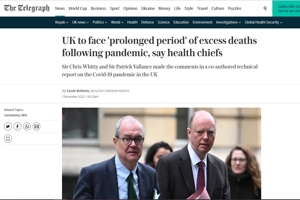 Το Ηνωμένο Βασίλειο θα αντιμετωπίσει μια παρατεταμένη περίοδο υπερβάλλουσας γενικής θνησιμότητας!
