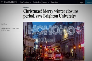 Πανεπιστήμια της Δύσης απαγορεύουν την λέξη «Χριστούγεννα»! Αφρίζουν με τον χριστιανισμό οι «politically correct» νεοφασίστες!