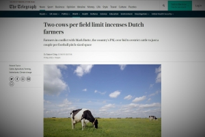 Γενικευμένες αντιδράσεις στην Ολλανδία για τον περιορισμό εκτροφής βοοειδών εν ονόματι της κλιματικής αλλαγής