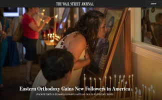 Wall Street Journal: Η Ορθοδοξία στις ΗΠΑ αυξάνει τους πιστούς της