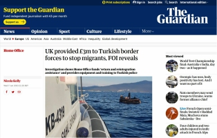 Αποκάλυψη Guardian: Πώς η Βρετανία χρηματοδοτεί την Τουρκία για να της μην στέλνει μετανάστες