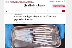 Μαζικές αγωγές επιφανών δικηγόρων κατά των εμβολίων στη Γερμανία! Ευθύνη του κράτους, ζητούνται αποζημιώσεις