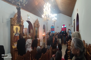 Ιερά Παράκληση της Ενωμένης Ρωμηοσύνη στο Καρπενήσι στον πολιούχο Άγιο της πόλης