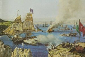 Ἡ ναυτική μοίρα τοῦ Μιαούλη ἀποβιβάζεται στά Ψαρά - 3 Ἰουλίου 1824