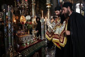 Μουσικά Κείμενα (Κυριακή ΙΘ΄, Ε΄ Λουκά) Αργή στιχολογία Εσπερινού, εκ της Αγιορείτικης προφορικής παραδόσεως, Ήχος Β΄- Άξιον εστίν, μέλος Αγιορείτικο συνηθισμένο, Ήχος Β΄