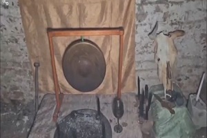 Αποκαλύφθηκε υπόγειος “ναός του Σατανά” σε χωριό του Ντονμπάς