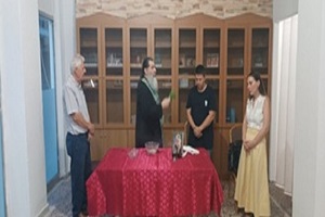 Δελτίο Τύπου Αγιασμού του Γραφείου της Ε.Ρω. στην Λάρισας