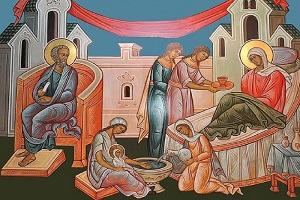 Τη 8η του αυτού μηνός η Γέννησις της Υπεραγίας Δεσποίνης ημών Θεοτόκου και αειπαρθένου Μαρίας