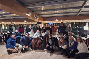 Κοπή βασιλόπιτας της Νεότητας Ενωμένης Ρωμιοσύνης στην Καβάλα