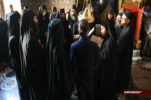 Μουσικά Κείμενα (Κυριακή της Απόκρεω) Πολυέλεος, Επι τον ποταμόν, μέλος Χουρμουζίου Χαρτοφύλακος, Ήχος Γ΄- Δοξαστικόν Αίνων Τριωδίου, Προκαθάρωμεν εαυτούς, μέλος Κ. Πρίγγου, Ήχος Α΄